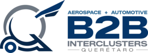 Logo de B2B Interclusters Querétaro · Aeroespacial y Automotriz