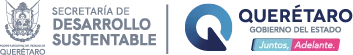Logo de Secretaría de Desarrollo Sustentable · Gobierno de Querétaro